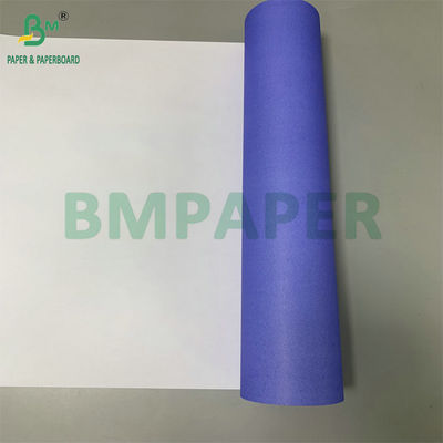 24 'X 150 ফুট একপাশের বেগুনি নীল 20 পাউন্ড ক্যাড বন্ড কাগজ রোল 2' কোর