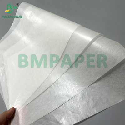 স্যান্ডউইচ প্যাকেজিংয়ের জন্য 35 গ্রাম হোয়াইট প্রিন্টেবল অয়েলপ্রুফ ওয়াকস লেপযুক্ত কাগজ A4 শীট
