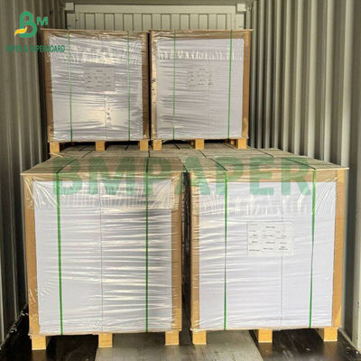 উচ্চ হোয়াইটনেস কাঠবিহীন কাগজ 55gsm 100% ভার্জিন পল্প কাগজ শীট