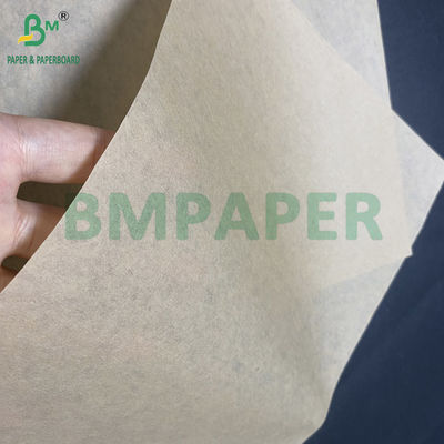 35gsm 40gsm মেশিন গ্লাসড ব্রাউন ক্রাফ্ট পেপার এমজিবিকে ব্যাক ক্রাফ্ট পেপার একপাশে চকচকে