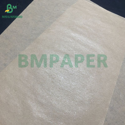 35gsm 40gsm মেশিন গ্লাসড ব্রাউন ক্রাফ্ট পেপার এমজিবিকে ব্যাক ক্রাফ্ট পেপার একপাশে চকচকে