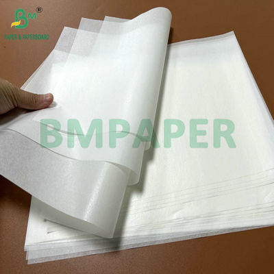 11 &quot;x 17&quot; 30 গ্রাম 40 গ্রাম বেকড ফুড প্যাকিংয়ের জন্য ব্লিচড গ্লাসিন পেপার