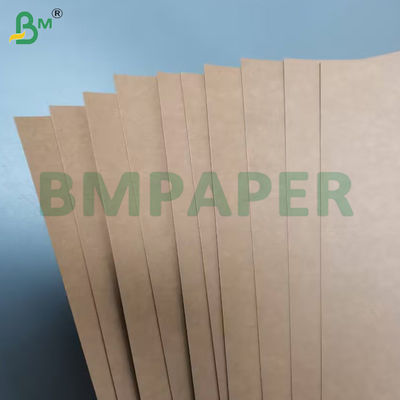 360g + 20g বাদামী একক পাশের পিই লেপা কাপ বেস কাগজ খাদ্য গ্রেড