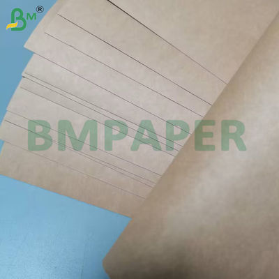 360g + 20g বাদামী একক পাশের পিই লেপা কাপ বেস কাগজ খাদ্য গ্রেড