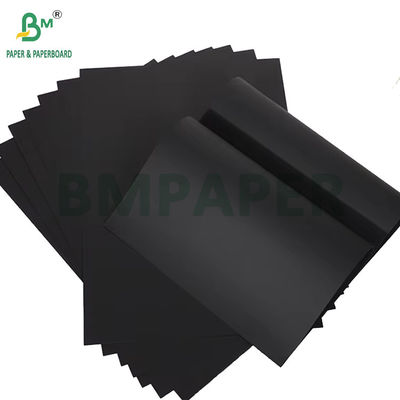 400GSM ব্ল্যাক পেপার ফর ফটো অ্যালবাম 700 X 1000 মিমি ভাল দৃঢ়তা ভার্জিন পলপ