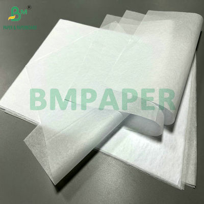 17g 20g 30 X 40 সেমি মুদ্রণযোগ্য হোয়াইট টিস্যু পেপার শীট ওয়াইন বোতল আবরণ জন্য