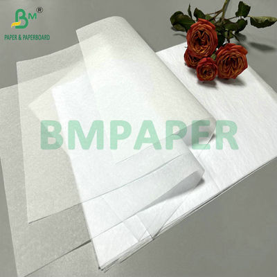 17g 20g 30 X 40 সেমি মুদ্রণযোগ্য হোয়াইট টিস্যু পেপার শীট ওয়াইন বোতল আবরণ জন্য