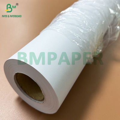 #20 80g গ্রাফিক পেপার হোয়াইট ওয়াইড ফরম্যাট রোলস 24in 36in X 150ft 300ft