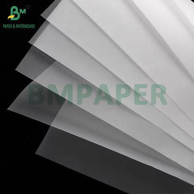 50gsm 73gsm স্ক্র্যাপবুকিংয়ের জন্য স্বচ্ছ ট্র্যাকিং পেপার ভাল দৃঢ়তা A0 A1