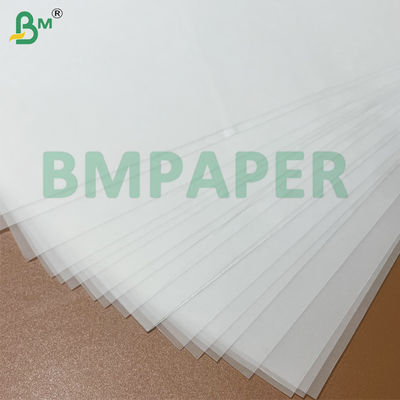 92g 102g সাদা উচ্চ স্বচ্ছতা ট্রেসিং কাগজ CAD এর জন্য