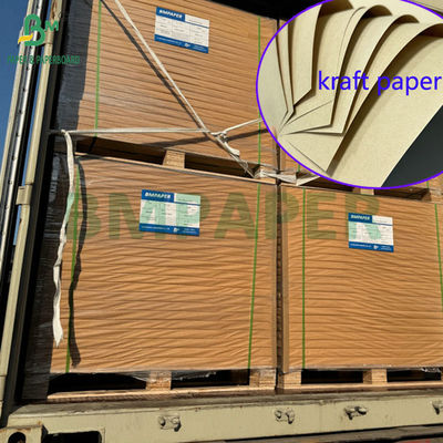 36&quot; X 1200ft 120গ্রাম 150গ্রাম কুরিয়ার ব্যাগের জন্য অ-বিশ্লেষিত ক্রাফট কাগজ