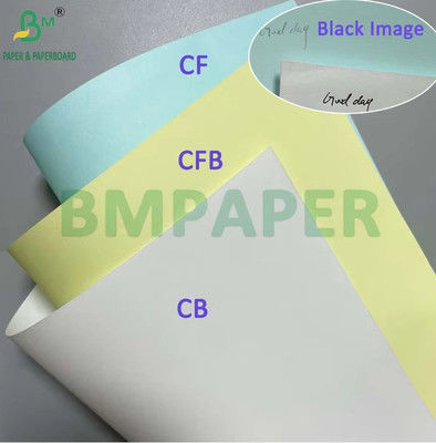 প্রিমিয়াম কোয়ালিটি 75GSM ফাঁকা লেজার কার্বনহীন এনসিআর কাগজ কালো চিত্র 8.5 &quot;X 11&quot;