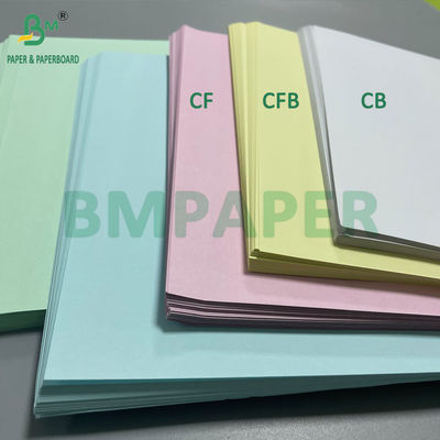 প্রিমিয়াম কোয়ালিটি 75GSM ফাঁকা লেজার কার্বনহীন এনসিআর কাগজ কালো চিত্র 8.5 &quot;X 11&quot;
