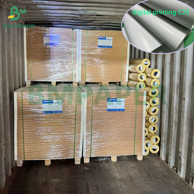 A3 A4 আকার 128 গ্রাম 150 গ্রাম লেপা চকচকে ডিজিটাল মুদ্রণ কাগজ মেনু জন্য