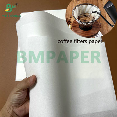 70 x 100cm 50 গ্রাম হোয়াইট ফুড গ্রেড কফি ফিল্টার কাগজ কফি ফিল্টার তৈরির জন্য