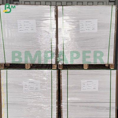 SGS ফুড গ্রেড 120gsm প্যাকিংয়ের জন্য হোয়াইট ক্রাফট ব্যাগ পেপার শীট