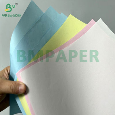 75 গ্রাম 21.6 x 27.9 সেমি এনসিআর কার্বনহীন কাগজ সিএফবি রঙিন নীল হলুদ