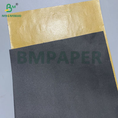 ৫৬ গ্রাম ফলের ব্যাগের জন্য সুরক্ষামূলক আবরণ কাগজ হলুদ রঙের কালো ভিতরে ৩৭০ মিমি