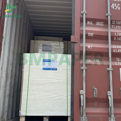 0.7mm 385gsm প্রিমিয়াম Absorbent Coaster Board 70x100cm প্রাকৃতিক সাদা শীট