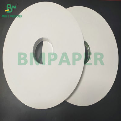 32 মিমি 35 মিমি প্রস্থ 24 জিএসএম 28 জিএসএম খাদ্য-গ্রেড ক্রাফ্ট পেপার পৃথকভাবে স্ট্রো আবরণ করতে
