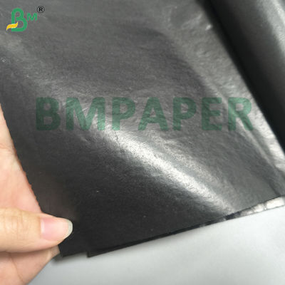 30gsm একপাশের চকচকে কালো কাগজ ফলের সুরক্ষা ব্যাগের অভ্যন্তরীণ স্তর