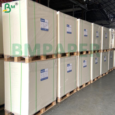 75g-190g উচ্চ শক্তির পরিবেশ বান্ধব সাদা কার্ফট কাগজ খাদ্য প্যাকেজিং এবং ব্যাগ জন্য