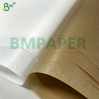 ব্রাউন ক্রাফ্ট সিলিকন লেপযুক্ত রিলিজ পেপার 80gsm লেবেল এবং গ্রীস-প্রতিরোধী অ্যাপ্লিকেশনগুলির জন্য