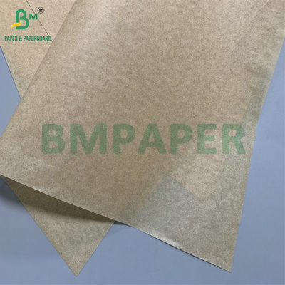 30gsm 40gsm ব্রাউন বেকিং পারগমেন্ট পেপার ডাবল সাইড সিলিকন জাম্বো রোল
