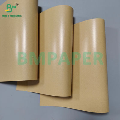 10gsm 15gsm জলরোধী খাদ্য গ্রেড জলীয় প্লাস্টিক মুক্ত কাগজ লেপ kraft কাগজ