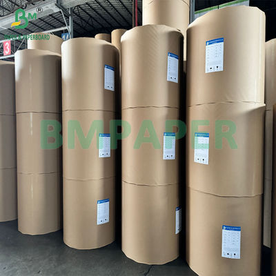10gsm 15gsm জলরোধী খাদ্য গ্রেড জলীয় প্লাস্টিক মুক্ত কাগজ লেপ kraft কাগজ