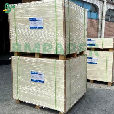 130gsm 150gsm জলীয় প্লাস্টিক মুক্ত কাগজ অ-আঠালো & উচ্চ তাপমাত্রা প্রতিরোধের খাদ্য প্যাকেজিং কাপ স্টক কাগজ ব্যাগ জন্য
