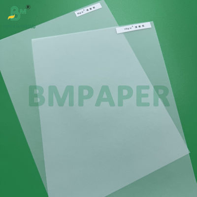 180gsm ট্র্যাকিং পেপার রোল বড় ফরম্যাট প্রিন্টারের জন্য আধা স্বচ্ছ প্লটটার পেপার