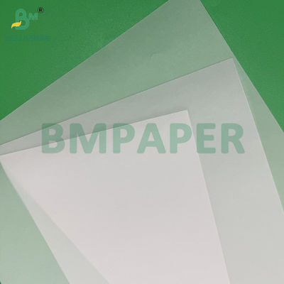 180gsm ট্র্যাকিং পেপার রোল বড় ফরম্যাট প্রিন্টারের জন্য আধা স্বচ্ছ প্লটটার পেপার