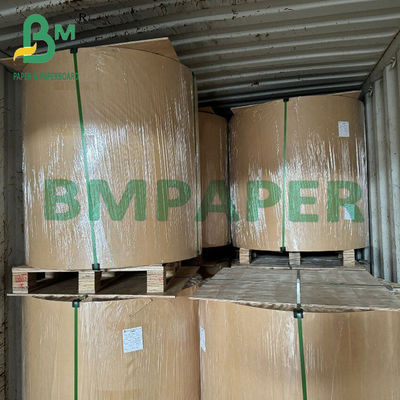 48.8gsm 889mm প্রস্থ নরম ভাল সাদা পরীক্ষা সংবাদপত্র কাগজ রোল