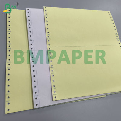 কার্বনহীন স্ব কপি কাগজ রোল 60gsm সাদা সিবি রঙিন সিএফবি সিএফ 594mm