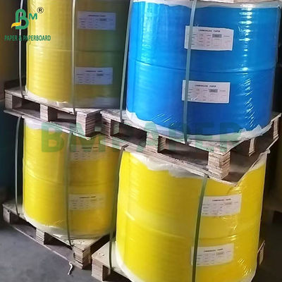 অফসেট প্রিন্টিং 52gsm 55gsm 58gsm 60gsm ব্লু ইমেজ এনসিআর কপির কাগজ রোল ইন
