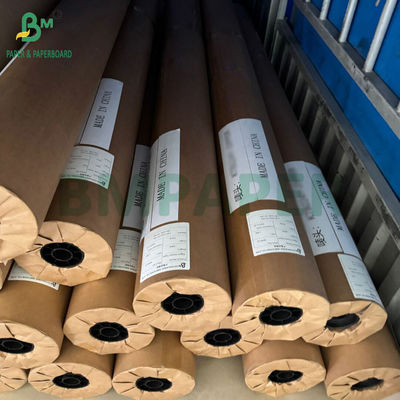 40g - 80g হোয়াইট প্লটটার মার্কার পেপার রোলস ফর টেক্সটাইল প্যাটার্নস 72 "প্রস্থ X 400 ইয়ার্ড দৈর্ঘ্য