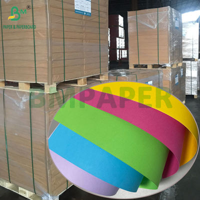 150GSM 180GSM 230GSM অফসেট প্রিন্টিংয়ের জন্য উভয় পক্ষের রঙিন uncoated Bristol কাগজ