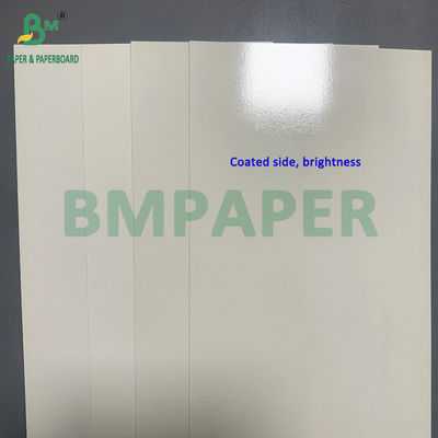 তাপ প্রতিরোধী পিইটি লেপা 315gsm সাদা কার্ডবোর্ড খাদ্য পাত্রে তৈরির জন্য