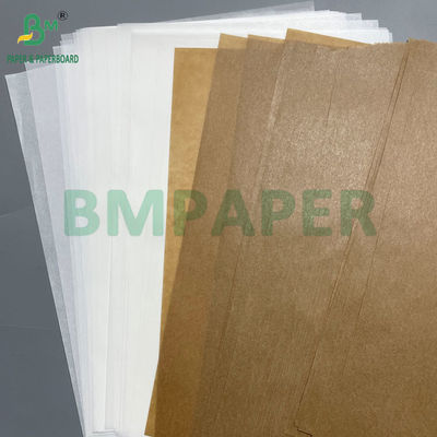 ওভেন রান্নার জন্য 35gsm 40gsm উভয় পক্ষের সিলিকন আবৃত বেকিং পেপার ব্যবহার করুন