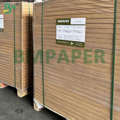 65gsm - 90gsm উচ্চ প্রসারিত ক্রাফ্ট পেপার বাদামী রঙ উচ্চ টিইএ মান