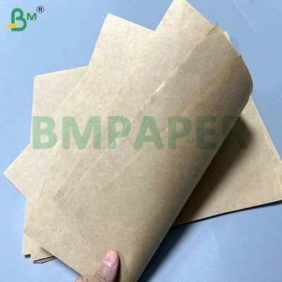 প্রসারিত 80gsm 90gsm ব্রাউন স্ট্রেচ ক্রাফট পেপার ফলের প্যাকেজ জন্য Bgas 800mm 900mm
