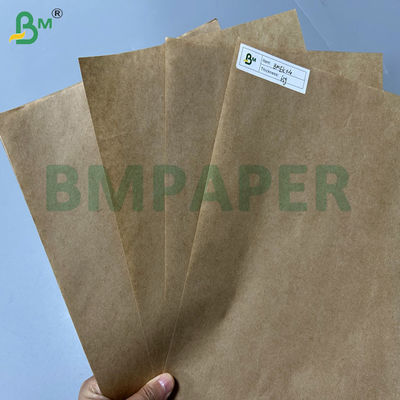 প্রসারিত 80gsm 90gsm ব্রাউন স্ট্রেচ ক্রাফট পেপার ফলের প্যাকেজ জন্য Bgas 800mm 900mm