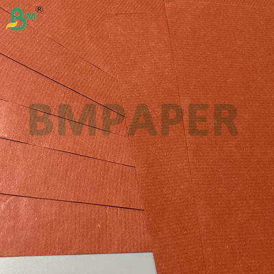 43gsm নমনীয় শ্বাস প্রশ্বাসের লাল রেখাযুক্ত ক্রাফ্ট পেপার রোল 750mm 800mm উপহারের মোড়ক জন্য