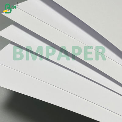 420gsm 450gsm উচ্চ প্রসার্য শক্তি মসৃণ সাদা এসবিএস কার্ডবোর্ড বোর্ড প্যাকেজিং বাক্স আর্ট বইগুলির জন্য ভার্জিন কোটিংবিহীন দুই পাশ