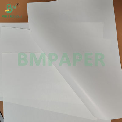 পানীয় প্যাকেজিংয়ের জন্য 75gsm 80gsm সাদা একপাশের চকচকে ভিজা শক্তির কাগজ