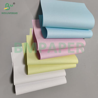 ৫৫-৮০জিএসএম নন-প্যাটার্ন কার্বনলেস পেপার সিএফবি সেলেস্ট / নীল স্ব-নকল কাগজ
