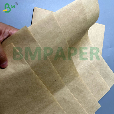 360mm 380mm 50gsm ব্রাউন কফি ফিল্টার কাগজ জন্য শঙ্কু কফি ফিল্টার