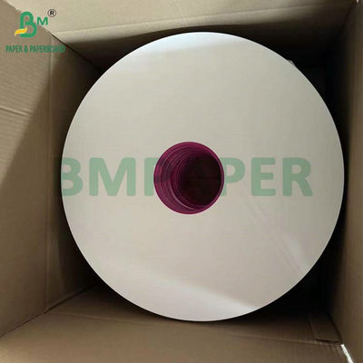 ফুড গ্রেড ব্লিচড অব্লিচড 40GSM 50GSM কফি ফিল্টার পেপার রোল 1200mm