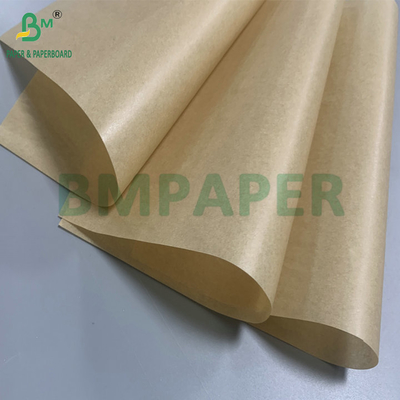 30gsm 40gsm ব্রাউন সিলিকন বেস পেপার ডাবল সাইড সিলিকন জাম্বো রোল